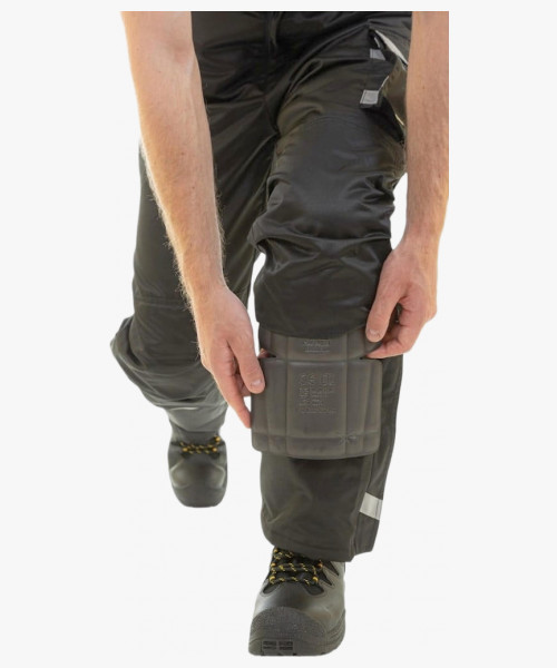 Брюки зимние мужские Brodeks KW304, цвет чёрный