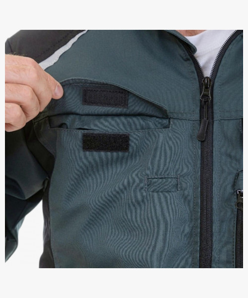 Куртка летняя мужская Brodeks KS202, цвет хвойный, чёрный