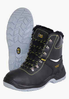 Ботинки КОМФОРТ/Ю, кожа, нат. мех, ПУ-ТПУ (02760)