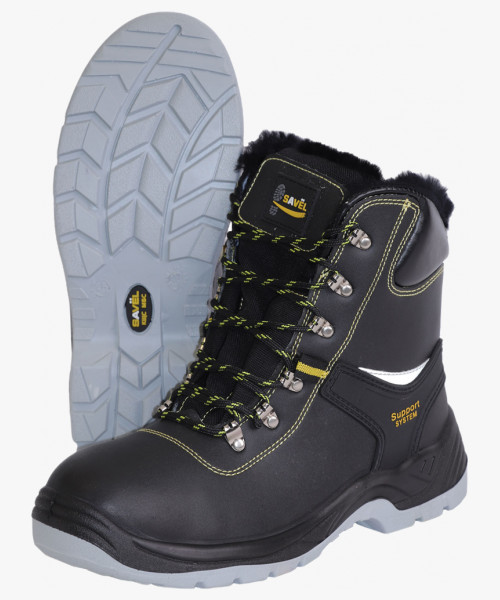 Ботинки КОМФОРТ/Ю, кожа, нат. мех, ПУ-ТПУ (02760)