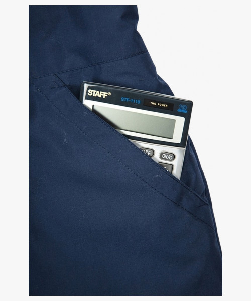 Костюм зимний Сибер СОП (Балтекс, 210) п/к, темно-синий/васильковый