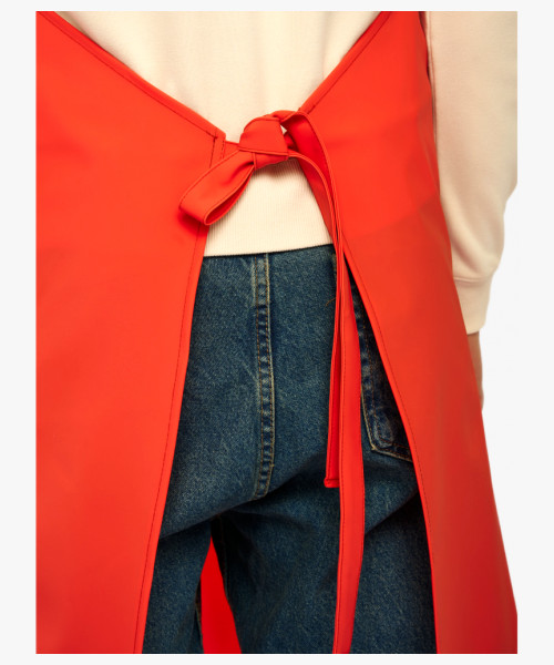 Фартук влагозащитный для рыбаков ProfLineSpecialist (ПВХ,550), оранжевый