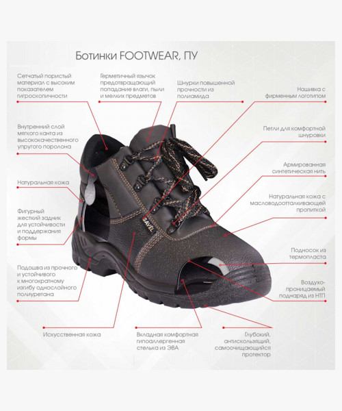 Ботинки FOOTWEAR, ПУ