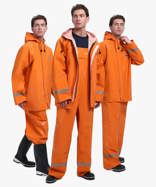 Костюм рыбака Fisherman's WPL, оранжевый