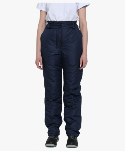 Брюки зимние женские Сакрин (тк.Таслан), т.синий