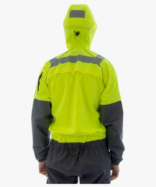 Комбинезон летний мужской Brodeks KS503, цвет жёлтый, серый