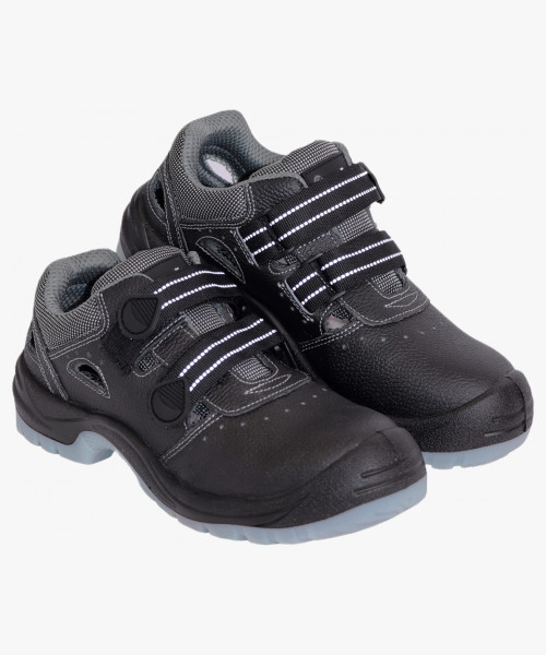 Полуботинки с перфорацией PROTECTION/Ю, кожа, ПКП, ПУ-ТПУ