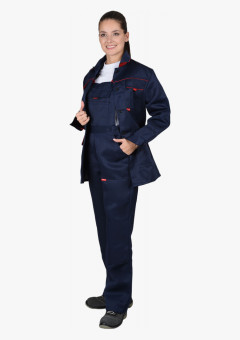 Костюм СИРИУС-УДАРНИЦА куртка, п/к т. синий