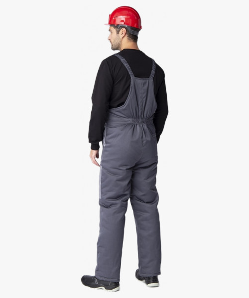 Костюм зимний Флофт-2 (тк.Смесовая,210) п/к, т.серый/св.серый