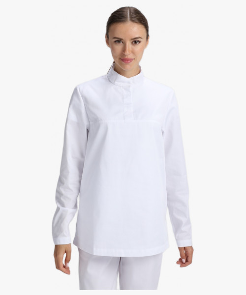 Костюм женский ХАССП-Стандарт NEW (тк.Смесовая,160), белый