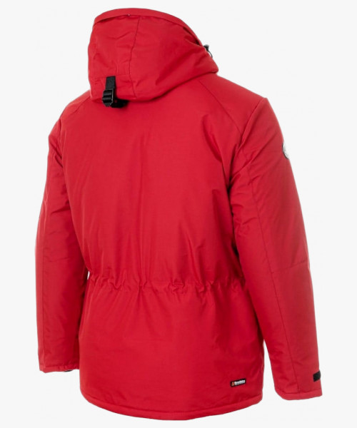 Куртка-парка зимняя мужская Brodeks KW204, цвет красный