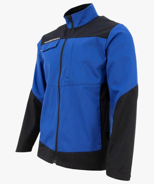 Куртка летняя мужская Brodeks KS234, цвет синий, чёрный