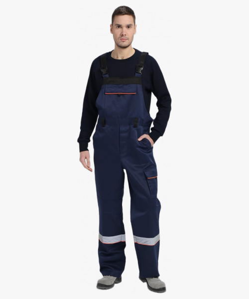 Костюм Практичный-2 СОП CH (тк.Смесовая,210) п/к, т.синий/черный
