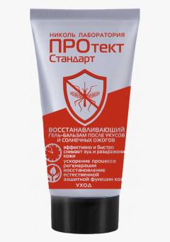 Гель-бальзам восстанавливающий после укусов и солнечных ожогов ПРОтектСтандарт 30 мл