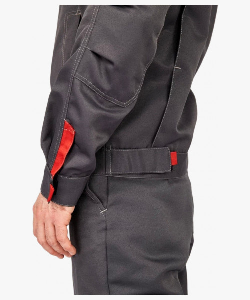 Костюм Фаворит-К (тк.Смесовая,210) п/к, т.серый/серый