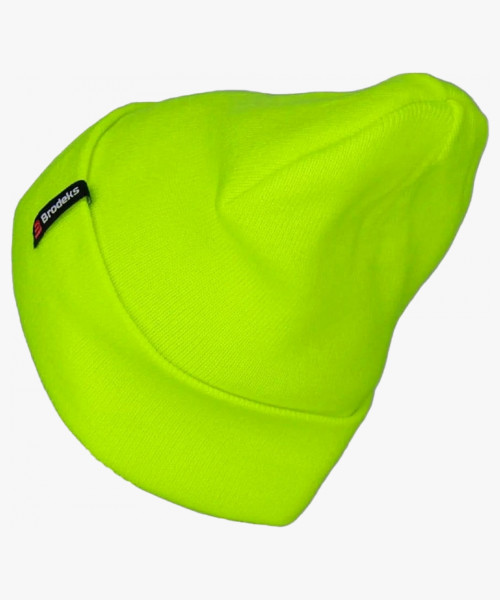 Шапка Brodeks Light Longer HV, цвет салатовый