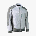 Куртка летняя мужская Brodeks KS202, цвет белый, серый