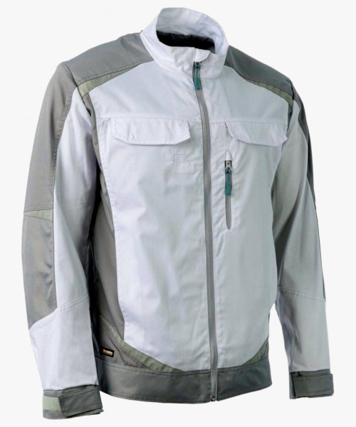 Куртка летняя мужская Brodeks KS202, цвет белый, серый