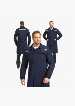 Халат ProfLineSpecialist (тк. Смесовая, 240 г/м2), тёмно-синий