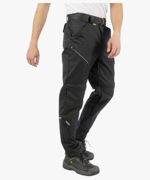 Брюки летние мужские Brodeks KS305, цвет чёрный