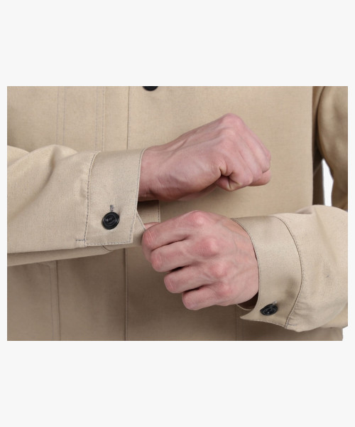 Костюм Лигор-1 СОП (тк.Смесовая,210) брюки, бежевый/т.серый