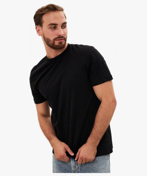 Футболка NEW (тк.Трикотаж,160), черный