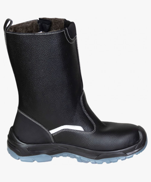 Сапоги SAVЁL-ДЖЕТ-ЗИМА, кожа, шерстин, МП, ПУ-ТПУ