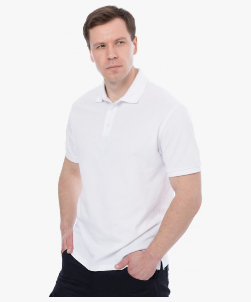 Рубашка-поло Brodeks KS721, цвет белый