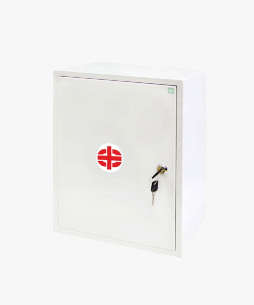 Аптечка ФЭСТ №3.3 первой помощи коллективная (металлический шкаф) (арт.1010)