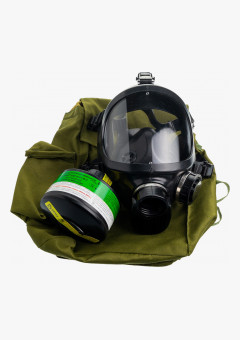 Противогаз промышленный Бриз-3301 (ППФ) К1Р1 R D с маской ППМ-88