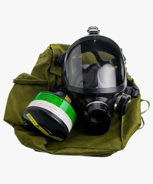 Противогаз промышленный Бриз-3301 (ППФ) К1Р1 R D с маской ППМ-88