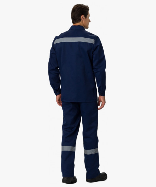 Костюм Экспертный-Люкс СОП (тк.Смесовая,210) п/к, т.синий