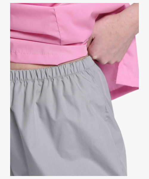 Костюм женский Ирис (тк.ТиСи), ярко-розовый/серый