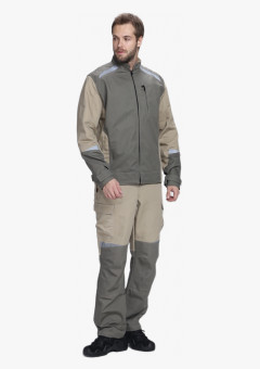 Куртка Челси (тк.Канвас,270), хаки/бежевый