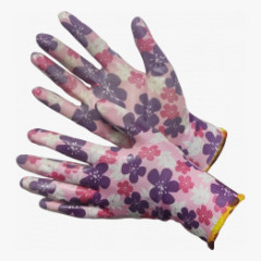 SAKURA Перчатки нейлоновые с нитриловым покрытием