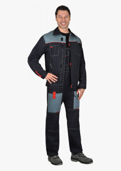 Костюм СИРИУС-ФАВОРИТ куртка, полукомбинезон, 100% х/б, пл. 270 г/кв.м