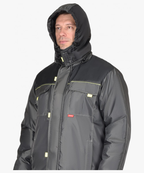 Костюм СИРИУС-ФАВОРИТ куртка, полукомбинезон, т.серый с серым