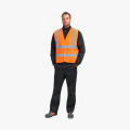 Жилет сигнальный ProfLineBase СОП-4 (тк.Полиэфир,100), оранжевый