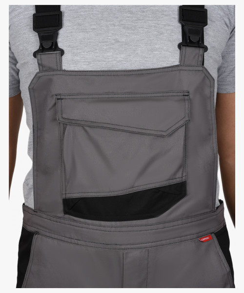 Костюм СИРИУС-ЦИТРИН куртка, п/к ср.серый с черным