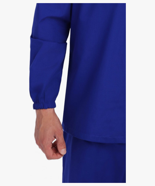 Мужской костюм ХАССП-База (ткань ТиСи, 120), васильковый