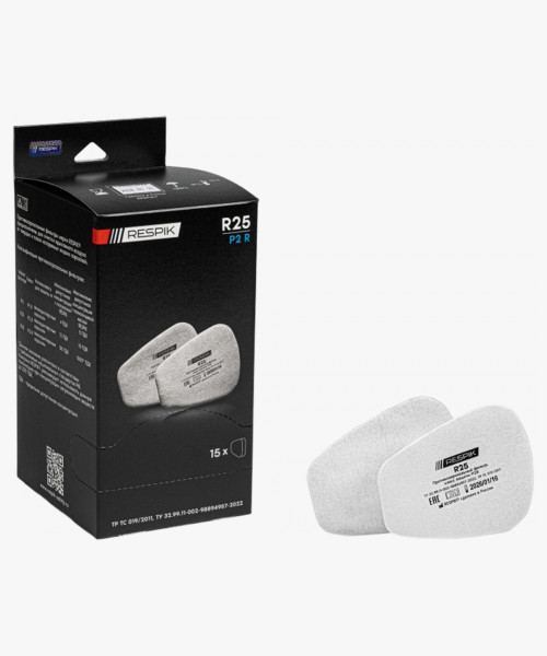 Фильтр противоаэрозольный RESPIK® R25 P2 R (2 шт)