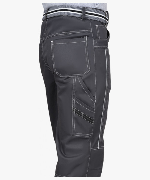 Костюм мужской летний СИРИУС-ПРЕСТИЖ куртка, брюки, серый, голубой