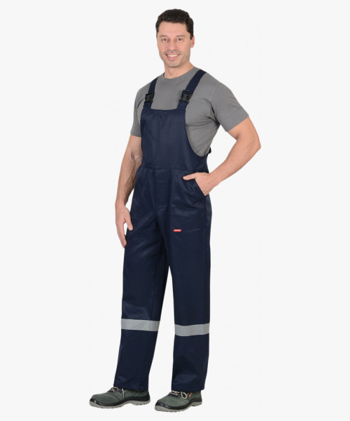 Костюм СИРИУС-СТРОЙГРАД куртка, п/к т.синий с оранжевым СОП 50мм