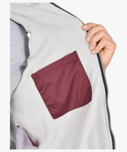 Жилет СИРИУС-ЕВРОПА удлиненный (на подкладке флис) бордовый