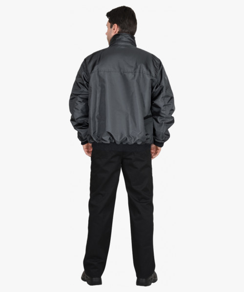 Куртка СИРИУС-ПИКНИК демисезон. укороченная (тк. Оксфорд, пл. 140), черная