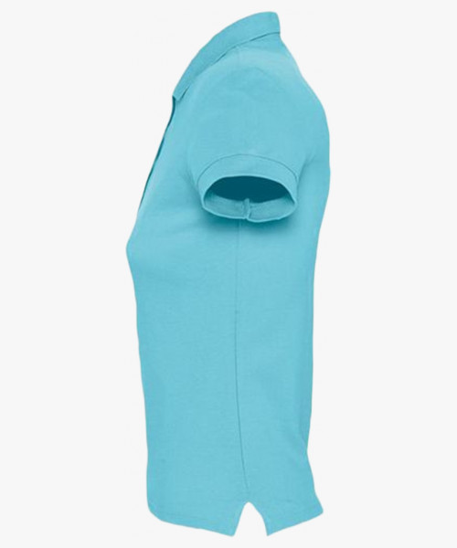 Рубашка поло женская Passion 170, бирюзовый