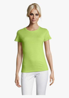 Футболка женская Regent Women, зеленое яблоко