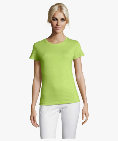 Футболка женская Regent Women, зеленое яблоко