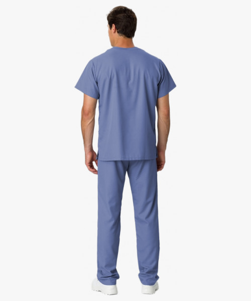 Костюм универсальный хирурга (тк.Панацея,160), дымчато-голубой