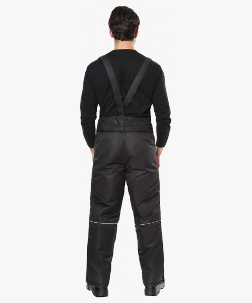 Костюм СИРИУС-АЛЕКС зимний: куртка, брюки, черный, тк.Таслан